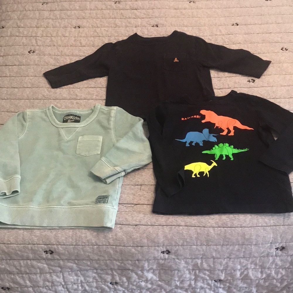 Osh kosh and Gap 3 shirts